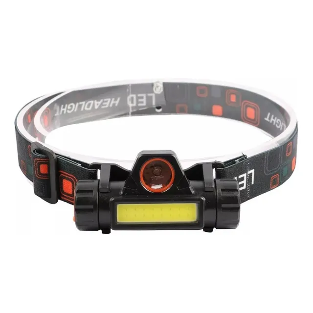 Linterna Cintillo Cob Linterna Minera Headlamp Recargable