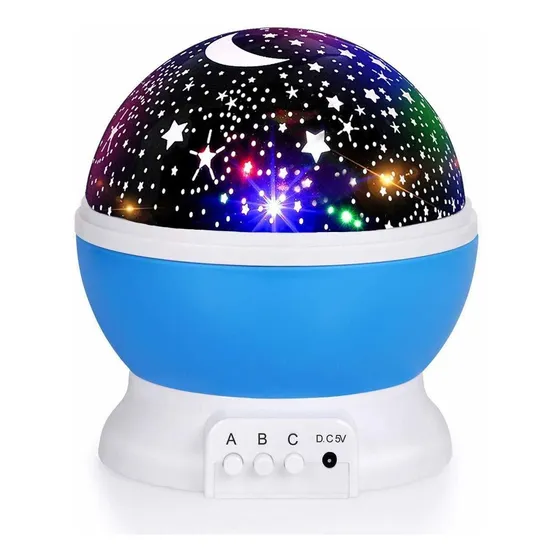 Luckkid Proyector Luz Noche Para Bebe Rotacion 360 Grado