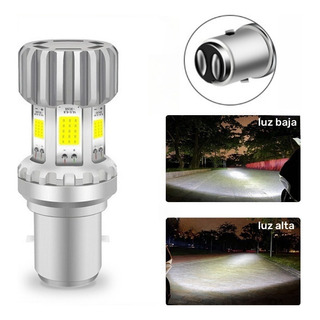 6 Side Led Moto Faro Focos H4/ba20d Led Cob Luz Alta Y Baja 6 Side Led Moto Faro Focos H4/ba20d Led Cob Luz Alta Y Baja