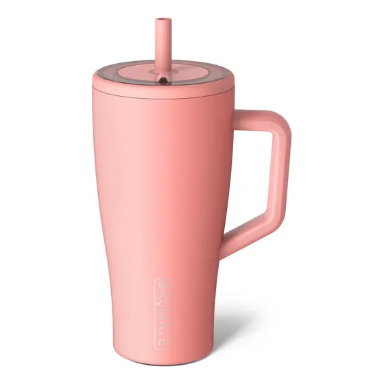 Brümate Era - 30oz Vaso Aislado 100% A Prueba De Fugas Color Rosa Guava Liso