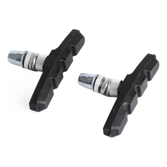 Par De Patines Freno Para Bicicleta V-brake 70mm C/ Tornillo