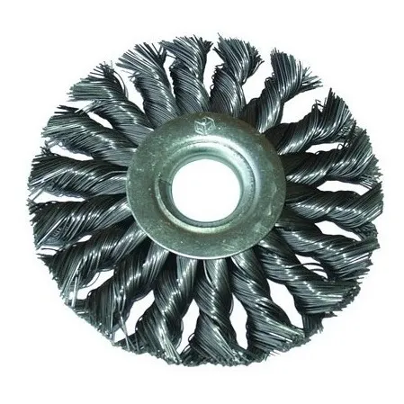 Cepillo Circular Plano Trenzado 5 PuLG Maxi Tool 2 Unidades