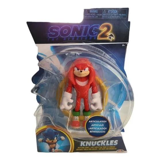 Sonic The Hedgehog Movie 2 Figura Knuckles De 10 Cm