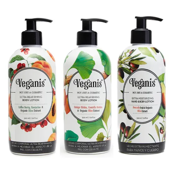 Pack 3 Cremas Veganis De 500ml A Elección
