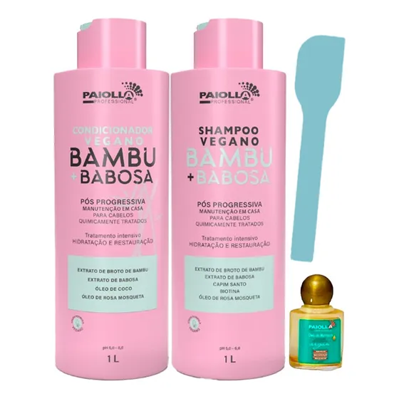 Shampoo E Condicionador Paiolla Pós Progressiva Intensivo 1l