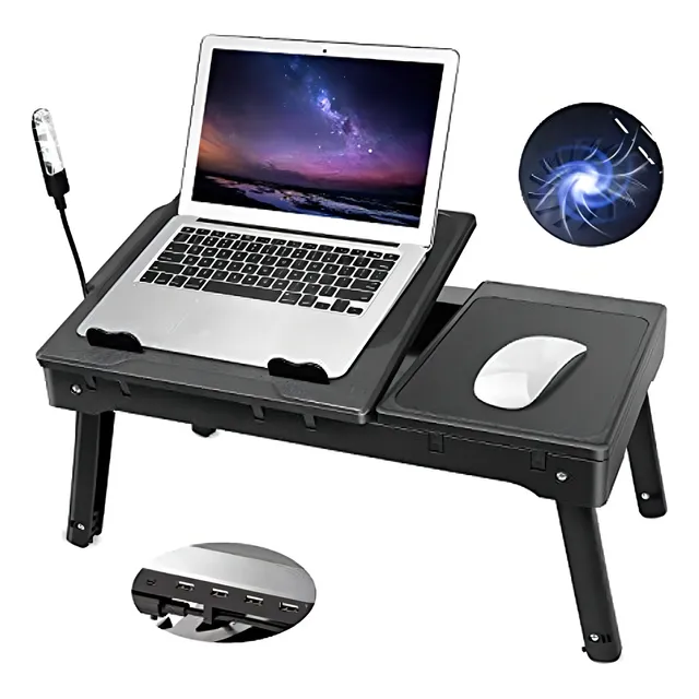 Moclever - Mesa Para Computadora Portátil Para Cama, Bandeja