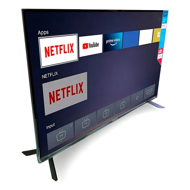 Pantalla Televisor Smart Tv Q-touch 32 D-led Qn3223 Negro