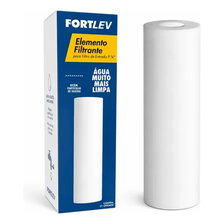 Refil para Purificador 9.3/4" de Água Fortlev Cor Branco