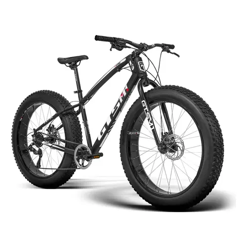 Bicicleta Fat Bike Gts Aro 26 Freio Hidráulico 7v Fat Color