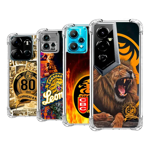 Forro Antigolpe Leones Del Caracas Xiaomi Todos
