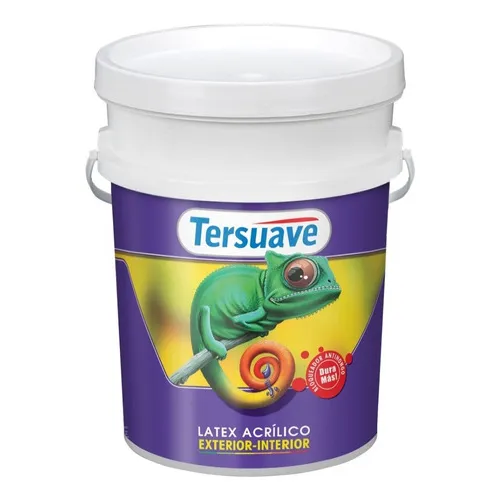 Pintura Tersuave Latex Exterior Interior Blanco Mate 10 Lts
