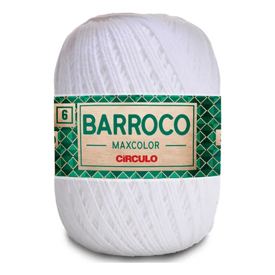 1 Barbante Barroco Fio 6 Maxcolor 200g -escolha Sua Cor