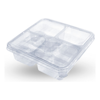 Embalagem Galvanotek G544 Bandeja C/ 4 Divisórias. Cx. 50 Un Embalagem Galvanotek G544 Bandeja C/ 4 Divisórias. Cx. 50 Un