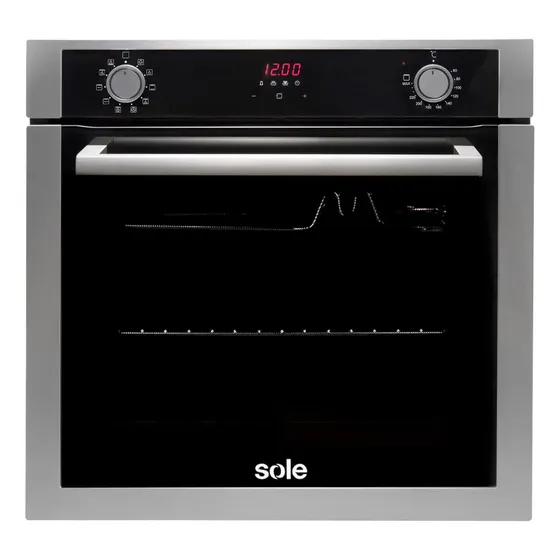 Horno Empotrable Sole Premium 73l Color Negro | Cuotas sin interés