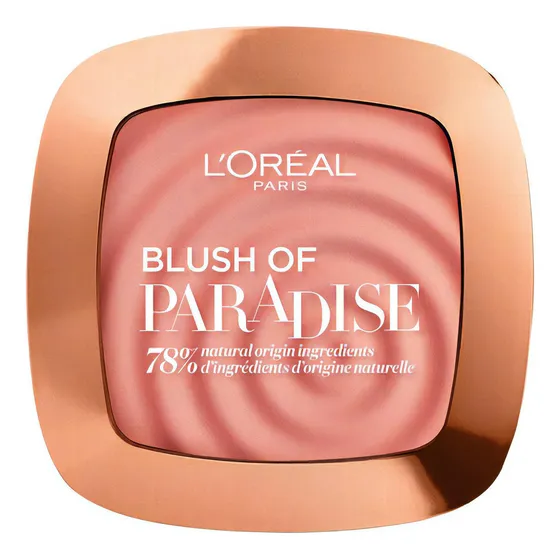 Rubor En Polvo Blush Of Paradise Tono Rosa Melon L'Oréal Paris