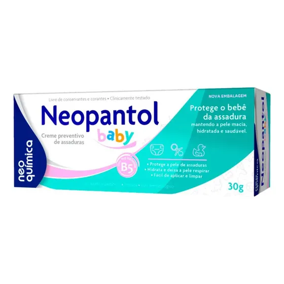 Creme Para Assaduras Neopantol Baby 30g