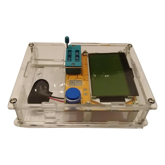 Tester Diodo Transistor Mos Tiristor Capacitor T4 + Gabinete
