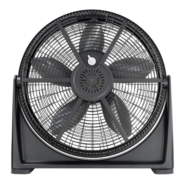 Ventilador De Piso Y Pared 20 Plástico 2 En 1 | Mytek 3409 Cantidad de aspas 5 Estructura Negro Aspas Negro Diámetro 508 cm Frecuencia 110 / 127v