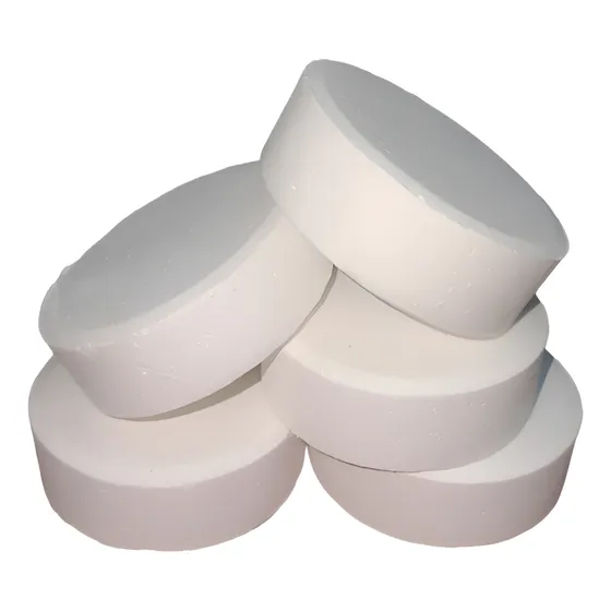 Cloro En Pastilla Al 90% (5 Pastillas) Para Piscina, Jacuzzi
