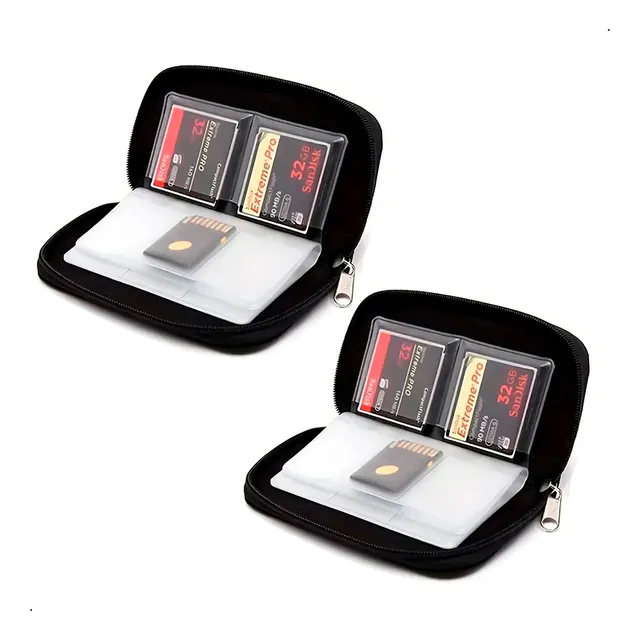 Bolsa Almacenamiento Memoria Cf/sd/msd/sdhc/ms/ds 44 Ranuras