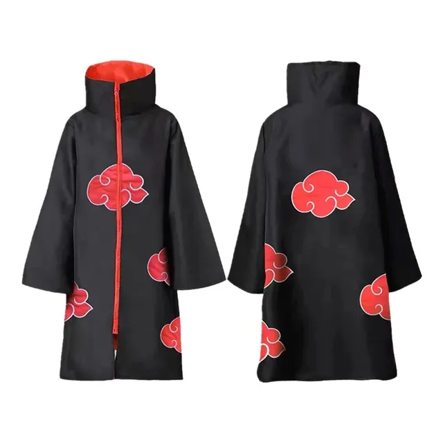 Capa Traje Disfraz Akatsuki Itachi Anime Naruto Cosplay Adul