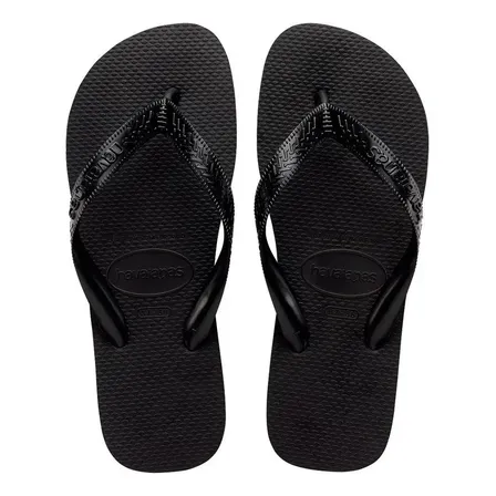 Chinelo Havaianas Top Unissex Sandalia Original Promoção Preto 33/34