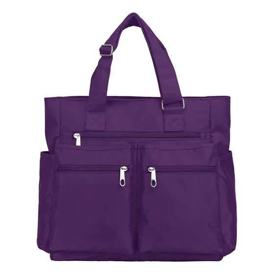 Bolso De Tote Impermeable Nylon Multi Bolsillo Bolsos 2fmsz