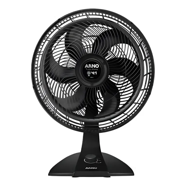 Ventilador De Mesa E Parede Arno Turbo Force Com 6 Pás Vf42 Estrutura Preto Pás Preto Diâmetro 40 Cm Material Das Pás Plástico 220v