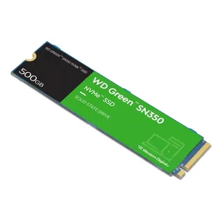 Ssd M.2 500gb Wd Green Sn350 2280 Nvme Pcie Gen 3.0 Wds500g2g0c Velocidade De Leitura 2400mb/s Para Pc E Notebook Cor Verde Ssd M.2 500gb Wd Green Sn350 2280 Nvme Pcie Gen 3.0 Wds500g2g0c Velocidade De Leitura 2400mb/s Para Pc E Notebook Cor Verde
