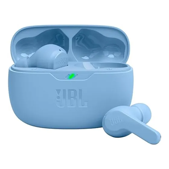 Audífonos Jbl Vibe Beam In Ear Bluetooth Smart Ambient Color Celeste