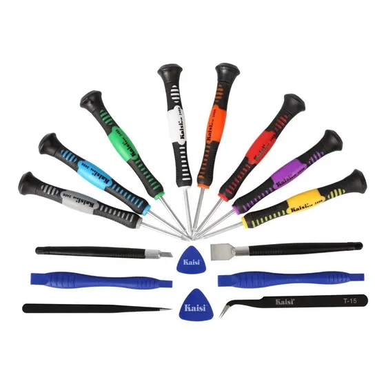 Kit Herramientas Kaisi 16 Pzs Para Pc, iPhone, Tablet E iPad