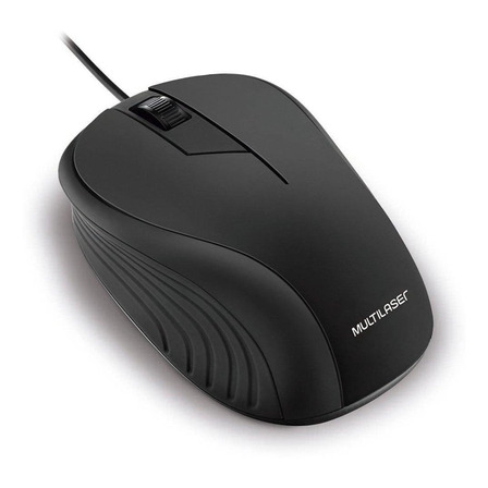 Mouse Multilaser  Office MO222 preto