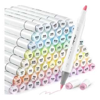 Ohuhu Marcadores Para Pasteles A Base De Alcohol -96 Colores Ohuhu Marcadores Para Pasteles A Base De Alcohol -96 Colores