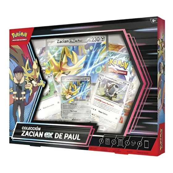 Pokémon Tcg Hop's Zacian Ex Box Español