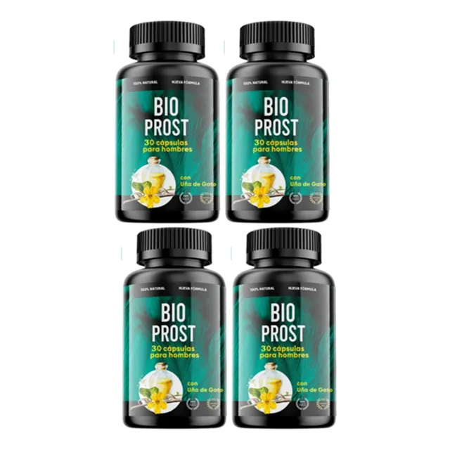 Bio Prost Importado Original Pack X 04 Frascos Uña De Gato