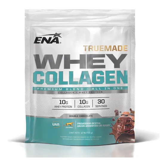 Truemade Whey Collagen Ena Sport 1,7 Lb Proteina Y Colágeno Sabor Chocolate