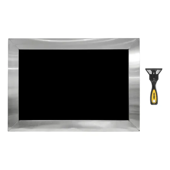 Chapa Vitrocerâmica Para Fogão Pinhal 90,50cmx63cm,inox-10-6