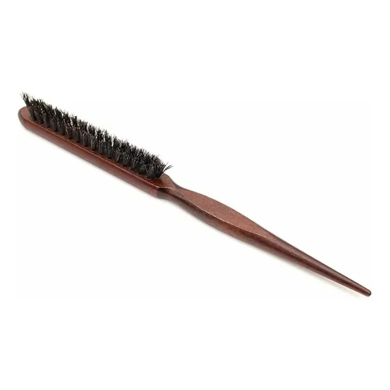 Cepillo Pulidor Barba O Cabello 3 Filas Madera