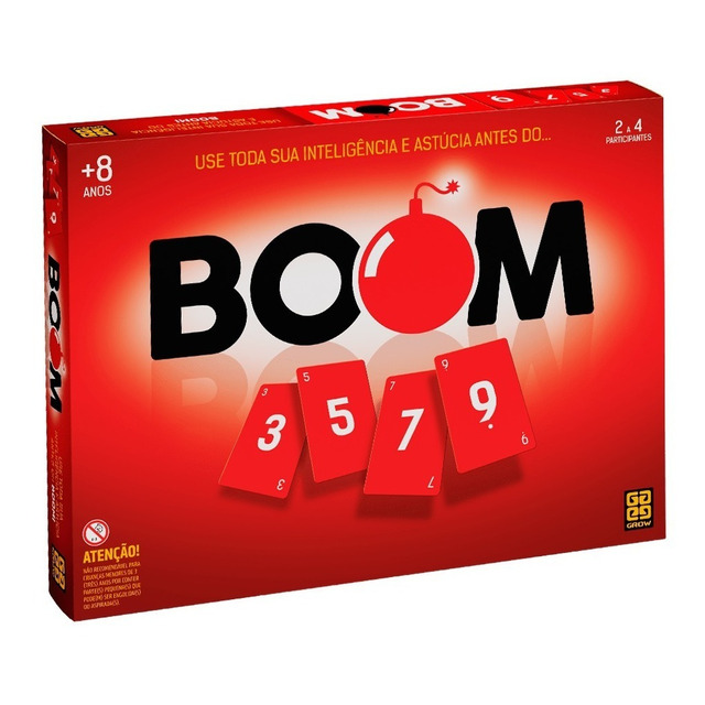 Jogo De Tabuleiro Boom 03577 Grow