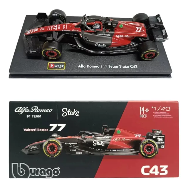 Formula Uno, Escala 1:43, Presentación De Lujo, 13cms Largo