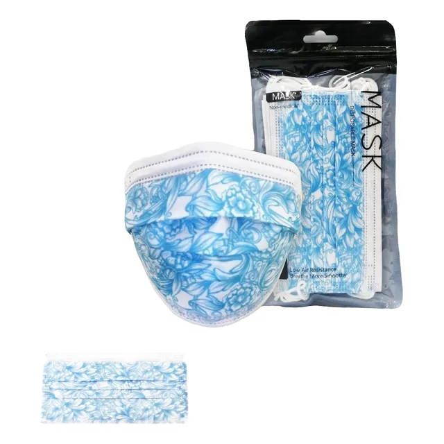 Mascarilla Desechable Diseños / 10 Unidades / #6