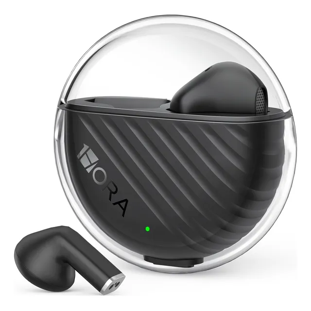 Audífonos In-ear Inalámbricos 1hora Negro Bluetooth 5.3