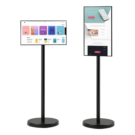 Monitor Smart Touch 21.5 Ips Fhd Portátil Android Bateria Wi