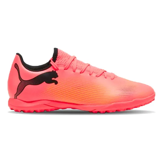 Botin Puma Futbol Hombre Future 7 Play Tt Tg Rosa Fluor Clif