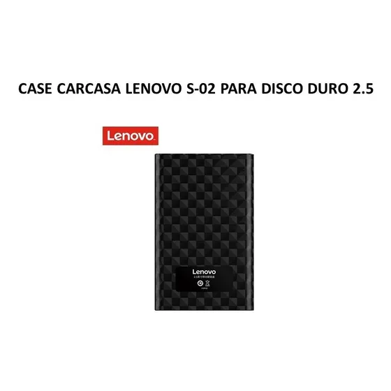 Case Carcasa Lenovo S-02 Para Disco 2.5