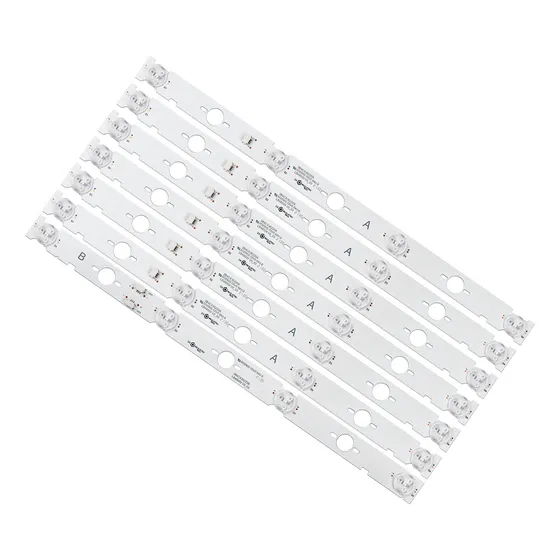 Kit 7 Barras Compatível Com Kdl-48W655D Televisão 28 Polegadas Pci Eletroparts
