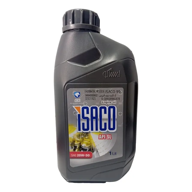 Aceite Mineral Motor Gasolina Isaco 20w50
