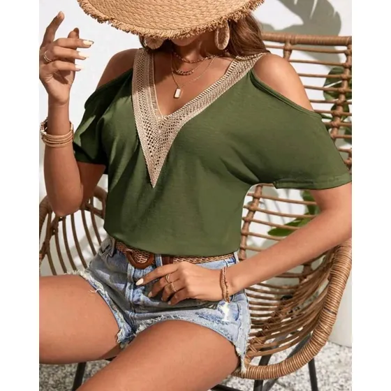 Blusa Casual Dama Nueva Talla Xs  Moda Shein Oferta !!!