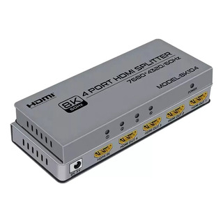 Splitter Hdmi 1x4 8k Ultra Hd Divisor De Sinal Hub 2k 4k 8k Splitter Hdmi 1x4 8k Ultra Hd Divisor De Sinal Hub 2k 4k 8k