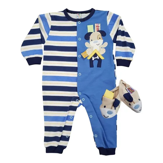 Mono De Bebe Con Zapatos Bordados Baby Fruts Ref. 5349